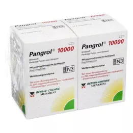 PANGROL 10.000 kõvakübarat enterokattega pelletiga, 200 tk