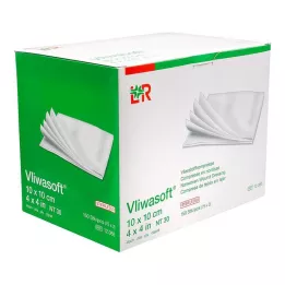 VLIWASOFT Vildist kompressid 10x10 cm steriilsed 4l, 150 tk