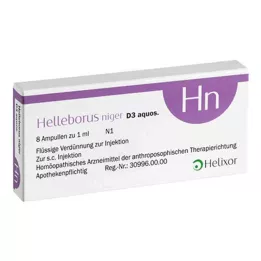 HELLEBORUS NIGER D 3 aquos.ampulli, 8 tk