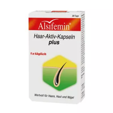 ALSIFEMIN Hair Active Capsules plus, 30 tk