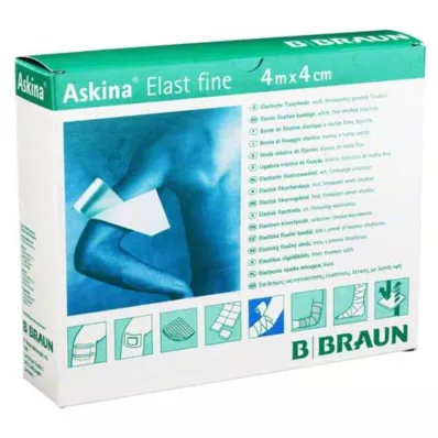Askina Elast Fine Bandage 4mx4, 20 tk