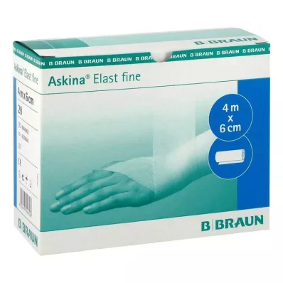 Askina Elast Fine Bandage 4mx6, 20 tk