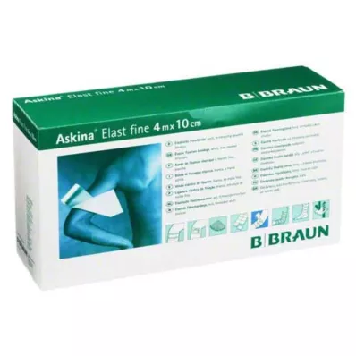 Askina Elast Fine Bandage 4mx1, 50 tk