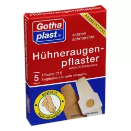 GOTHAPLAST Cornmed maisiplaaster 2x6 cm, 5 tk