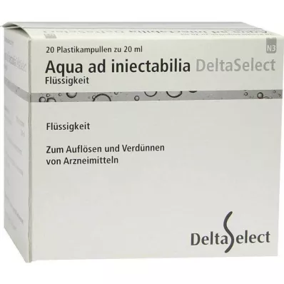 AQUA AD iniectabilia plastikust, 20X20 ml