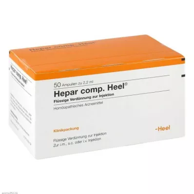 HEPAR COMP.kannaampullid, 50 tk
