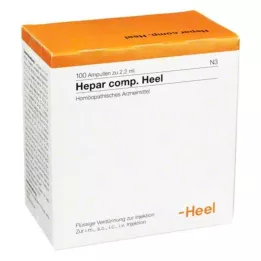 HEPAR COMP.kannaampullid, 100 tk