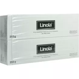 LINOLA Kreem, 2X250 g