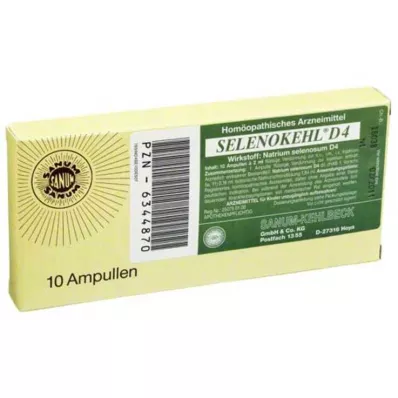 Selenokehli süsteampullid, 10x2 ml