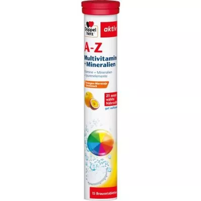 DOPPELHERZ A-Z multivitamiin+mineraalained piserdavad tabletid, 15 tk