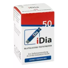 IDIA IME-DC Veresuhkru testribad, 50 tk