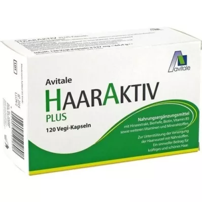 HAARAKTIV Plus Vegi kapslid, 120 kapslit