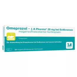 [1a Pharma 20 mg kõrvetised HKM, 14 tk