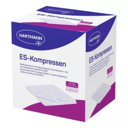 ES-KOMPRESSEN steriilne 7,5x7,5 cm 12x lahtiselt, 5X20 tk