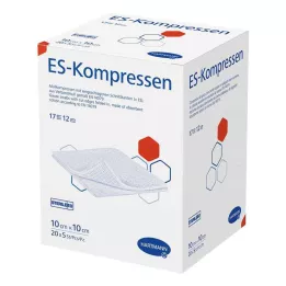 ES-KOMPRESSEN steriilne 10x10 cm 12x lahtiselt, 20X5 tk
