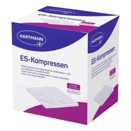 ES-KOMPRESSEN steriilne 10x10 cm 12x lahtiselt, 10X10 tk
