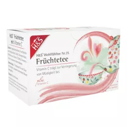 H&S Puuviljad C-vitamiiniga filtripakend, 20X2,7 g