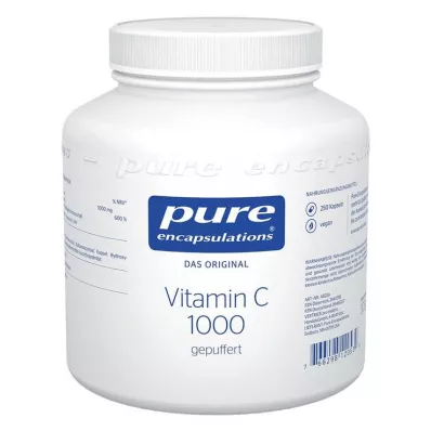 PURE ENCAPSULATIONS C-vitamiin 1000 paisutatud kapslit, 250 tk