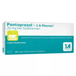[1a Pharma 20mg kõrvetised msr.Tab., 14 tk