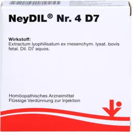 NEYDIL nr.4 D 7 ampullid, 5X2 ml