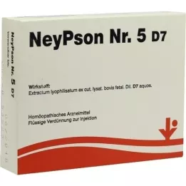 NEYPSON nr.5 D 7 ampullid, 5X2 ml