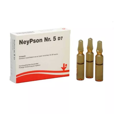 Neypson No.5 D 7 ampullid, 5X2 ml
