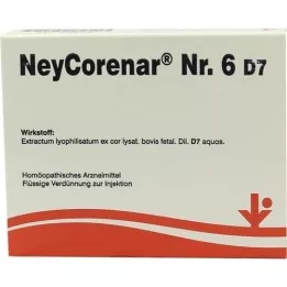 NEYCORENAR nr.6 D 7 ampullid, 5X2 ml