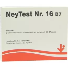 NEYTEST nr.16 D 7 ampullid, 5X2 ml