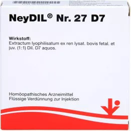 NEYDIL nr.27 D 7 ampullid, 5X2 ml