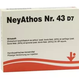 NEYATHOS nr.43 D 7 ampullid, 5X2 ml