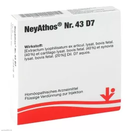 NEYATHOS nr.43 D 7 ampullid, 5X2 ml