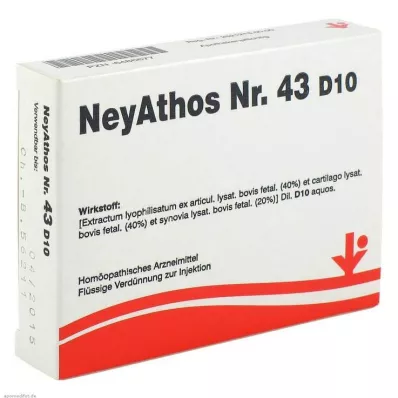 NEYATHOS nr.43 D 10 ampulli, 5X2 ml