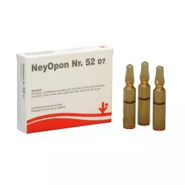 NEYOPON nr.52 D 7 ampullid, 5X2 ml