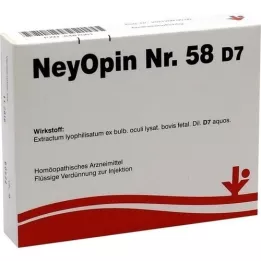 NEYOPIN nr.58 D 7 ampullid, 5X2 ml