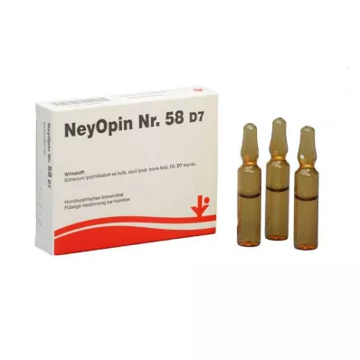 NEYOPIN nr.58 D 7 ampullid, 5X2 ml
