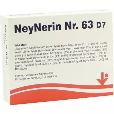NEYNERIN nr.63 D 7 ampullid, 5X2 ml