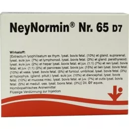 NEYNORMIN nr.65 D 7 ampullid, 5X2 ml