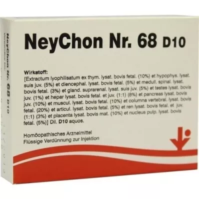 NEYCHON nr.68 D 10 ampulli, 5X2 ml