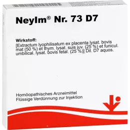 NEYIM nr.73 D 7 ampullid, 5X2 ml