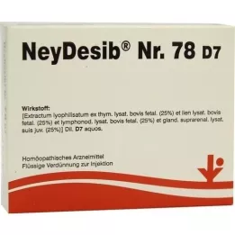 NEYDESIB nr.78 D 7 ampullid, 5X2 ml