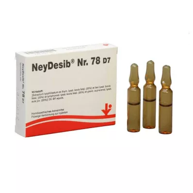 Neydesib No.78 D 7 ampullid, 5X2 ml