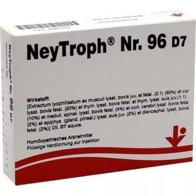 NEYTROPH nr.96 D 7 ampullid, 5X2 ml