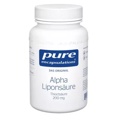 PURE ENCAPSULATIONS Alfa-lipoehappe kapslid, 120 kapslit