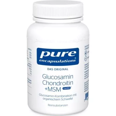 PURE ENCAPSULATIONS Glükosamiin+Chondr.+MSM Kapslid, 60 tk