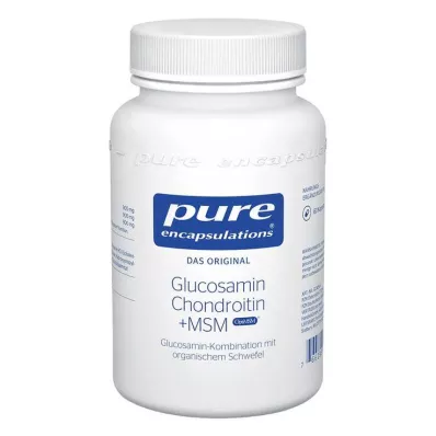 PURE ENCAPSULATIONS Glükosamiin+Chondr.+MSM Kapslid, 60 tk