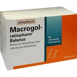 MACROGOL-ratiopharm Balance Plv.z.H.e.L.z.Einn., 30 tk