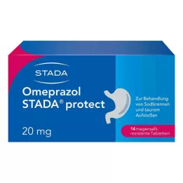 OMEPRAZOL STADA protect 20 mg kõhukese polümeerikattega tabletid, 14 tk