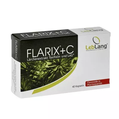 FLARIX+C Larch Extract Taxifolin kapslid, 40 tk FLARIX+C Larch Extract Taxifolin kapslid, 40 tk