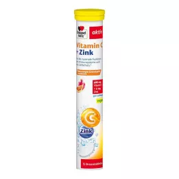 DOPPELHERZ C-vitamiin+tsink kihisevad tabletid, 15 tk
