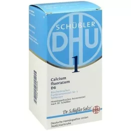 BIOCHEMIE DHU 1 Calcium fluoratum D 6 tabletti, 420 tk